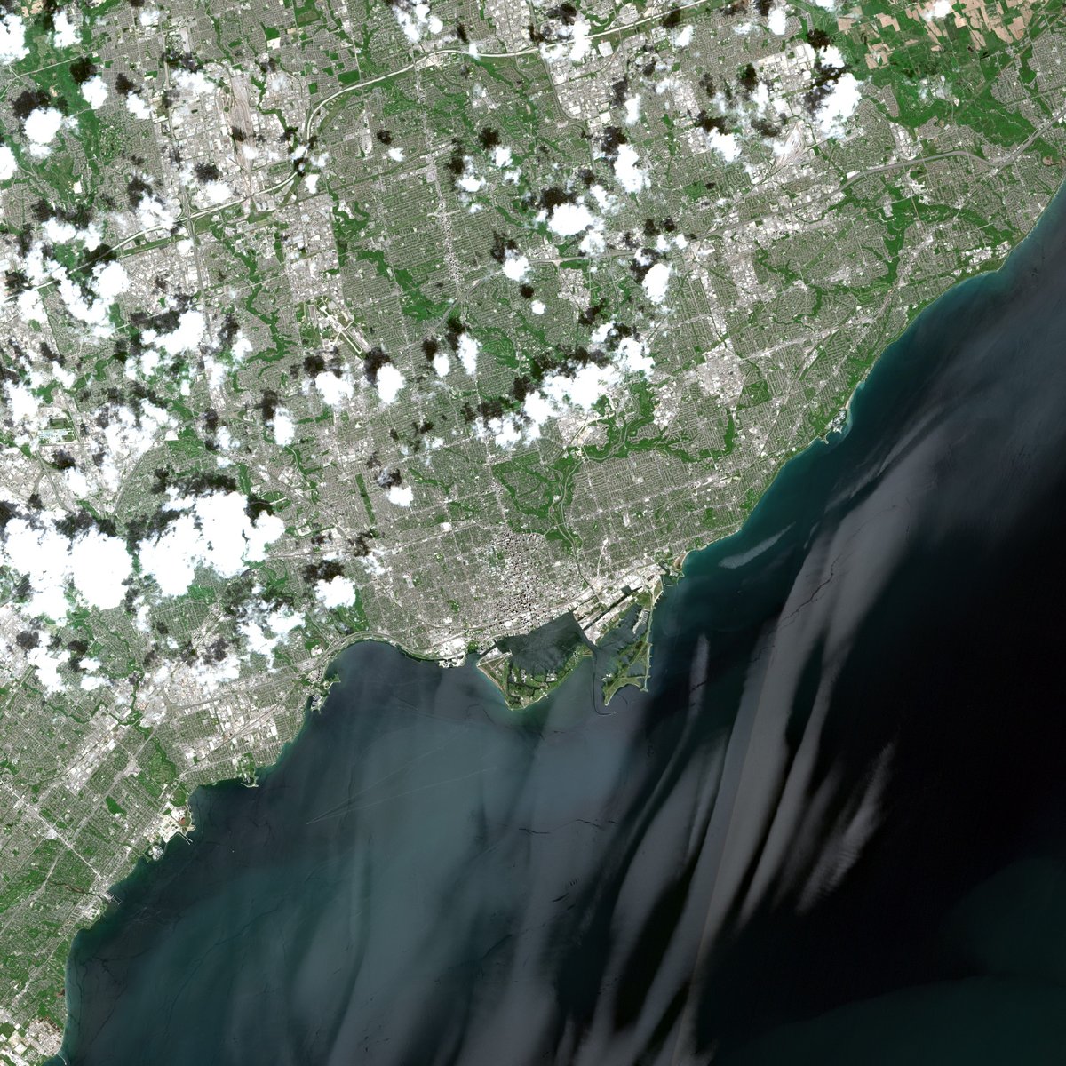 satellite image of a place I've been