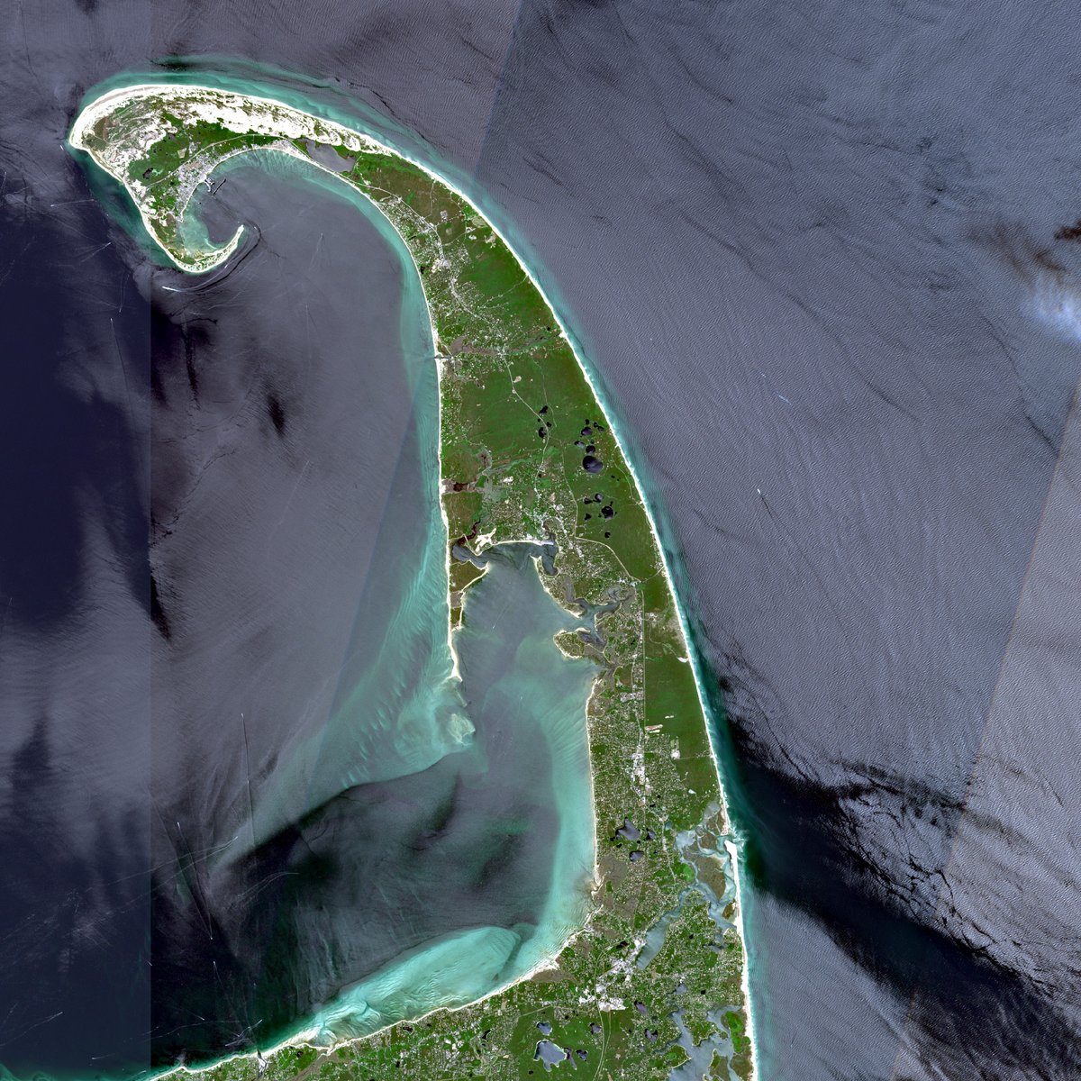satellite image of a place I've been