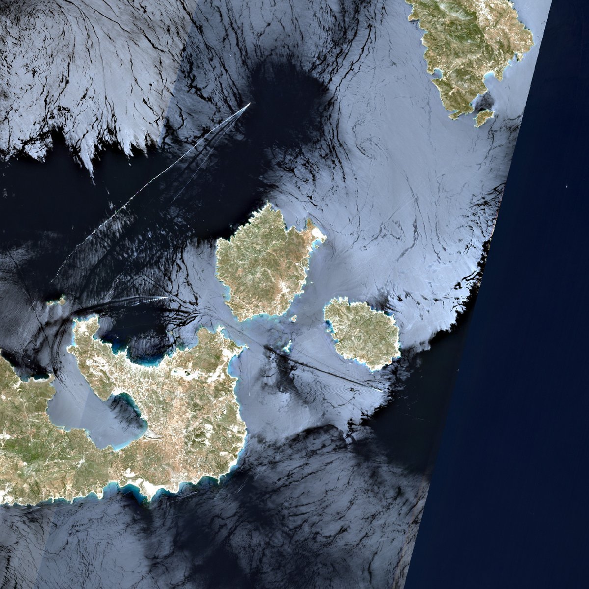 satellite image of a place I've been