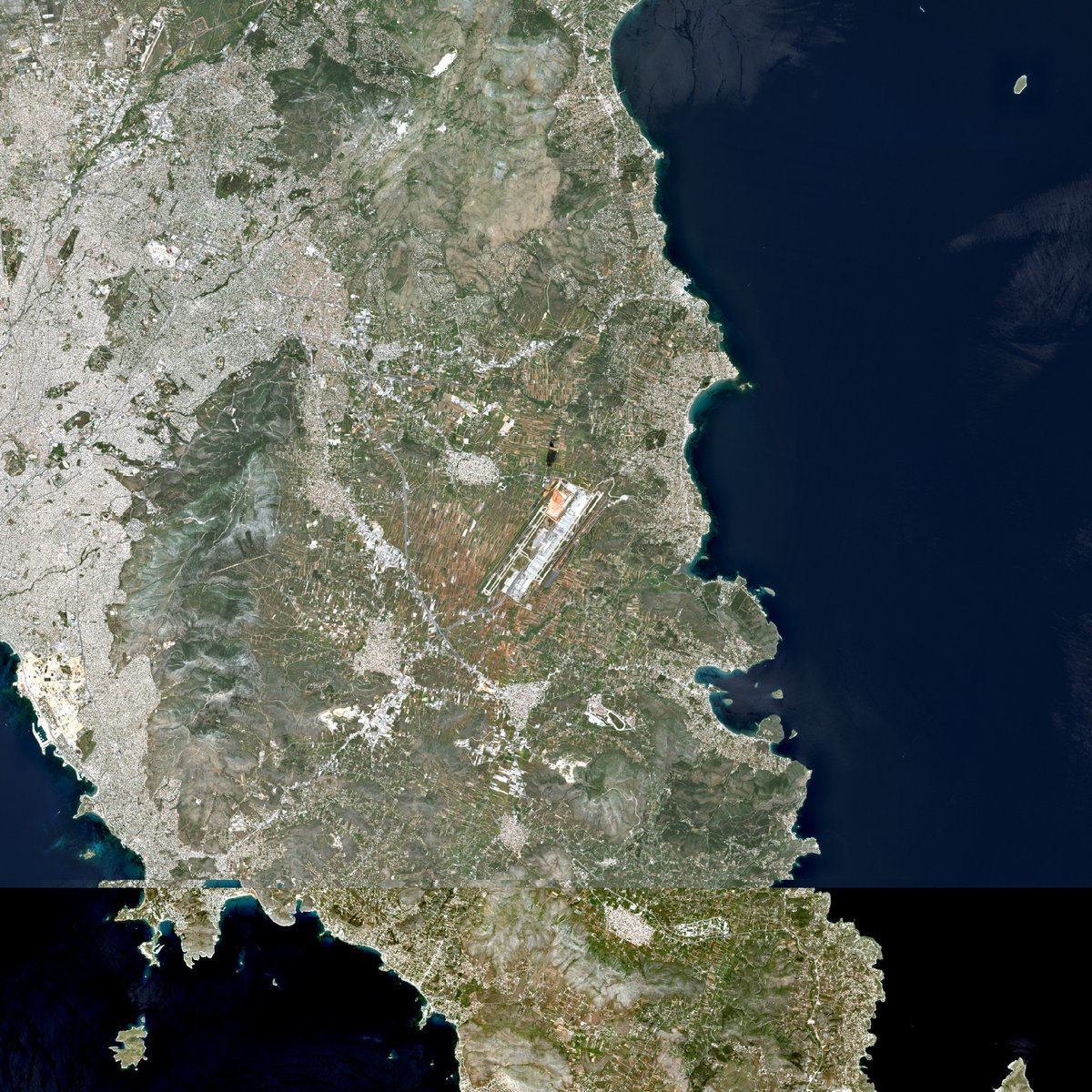 satellite image of a place I've been
