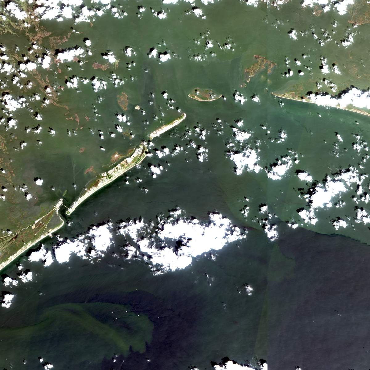 satellite image of a place I've been