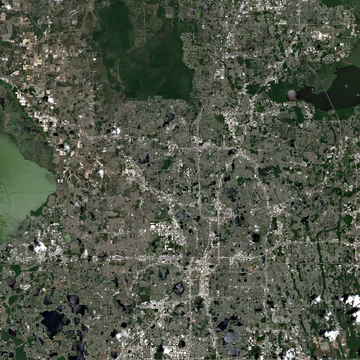 satellite image of a place I've been