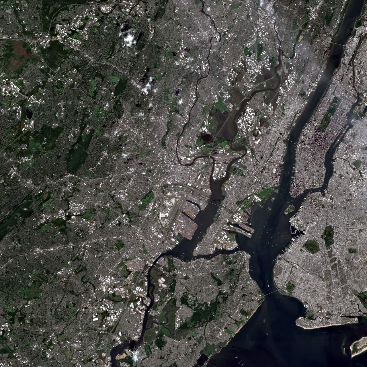 satellite image of a place I've been